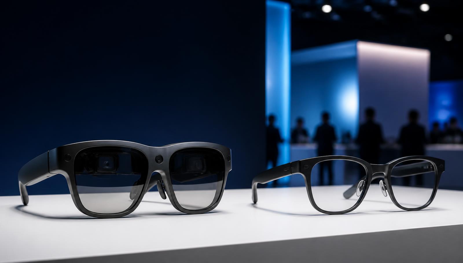 RayNeo GT Max and RayNeo iO AR smart glasses presented at IFA 2026 in Berlin.